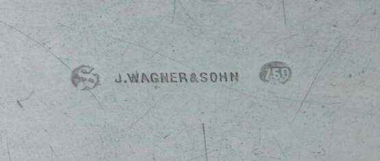 Prächtige Deckelterrine mit Wappen auf Tablett J. Wagner & Sohn, Berlin - Foto 6