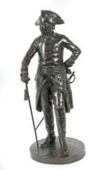 Bildhauer des 18./19. Jh. ''Friedrich der Große'', Bronze