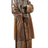 Bildschnitzer des 19. Jh. ''Heiliger Priester'', Holz geschnitzt - photo 1