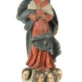 Bildschnitzer des 19. Jh. ''Maria Immaculata'', Holz geschnitzt - Foto 1