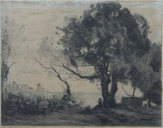 Corot, Jean Baptiste Paris 1796 - 1875 ebenda - photo 1