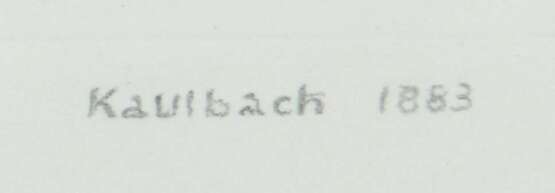 Kaulbach, Friedrich August von (attr.) München 1850 - 1920 Ohlstadt bei Murnau - Foto 4