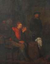 Heemskerck, Egbert van (Umkreis/Nachfolge) I Harleem 1634/35 London - 1704 bzw. II 1676 - 1744 Genremaler. ''Wirtshausszene''