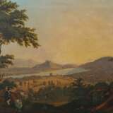Monogrammist FW ''Blick auf Salzburg'', die Festung Hohensalzburg im Hintergrund auf dem Berg über der Stadt thronend - Foto 5