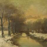 Braems, E. Künstler der ersten Hälfte des 20. Jh.. ''Winterlandschaft'' - Foto 1