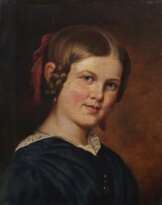 Gerdes, Fred Maler des 19./20. Jh.. ''Mädchenportrait''