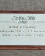 Густав Шёнлебер. Schönleber, Gustav Bietigheim 1851 - 1917 Karlsruhe