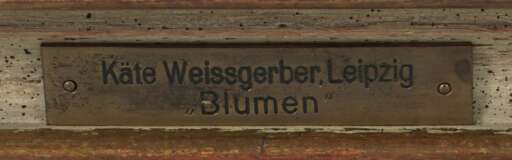 Weißgerber-Belwe, Käthe geb. 1887 - ?. ''Blumenstillleben'' - фото 4