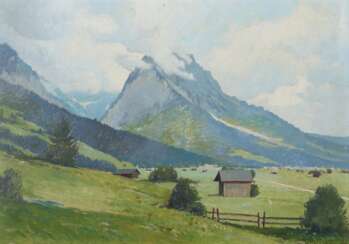 Lang, Ernst Maler der 1. Hälfte des 20. Jh.. ''Bergpanorama''