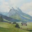 Lang, Ernst Maler der 1. Hälfte des 20. Jh.. ''Bergpanorama'' - Auction archive