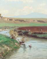 Sutterath, A. (?) Maler des 20. Jh.. ''Campagne bei Rom''