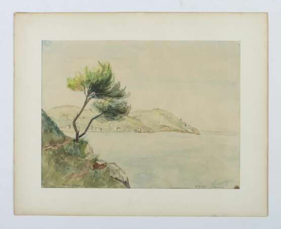 Maler des 20. Jh. ''Marina d'Andora'', Blick auf Capo Mele - photo 2