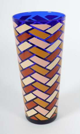 Vase mit geometrischem Dekor Rosenthal Egizia, um 1980 - Foto 2