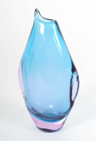 Vase mit Sommerso-Dekor Murano, 1960er Jahre - Foto 2