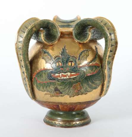 Bedö, Imre Pecs/Ungarn 1901 - 1980 Deggendorf. Vase mit asiatischen Fabelwesen und ornamentalem Dekor - Foto 3