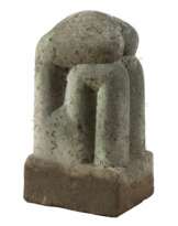 Obletter, Prof. Anselmo Maler und Bildhauer in Südtirol. Sitzender Damenakt