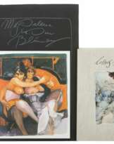 Mänz, Michael (attr.) Reutlingen 1939 - 1990 ebenda. ''Magdalena in den Blumen''