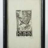 Nägele, Reinhold Murrhardt 1884 - 1972 Stuttgart. ''Vignette Lore Kuhn'' - Foto 2
