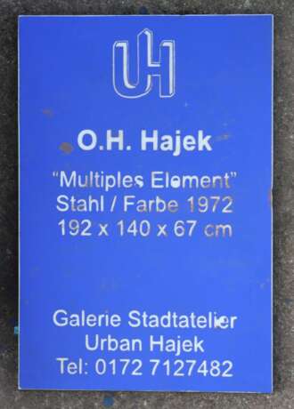 Hajek, Prof. Otto Herbert Kaltenbach / Tschechoslowakei 1927 - 2005 Stuttgart - фото 4