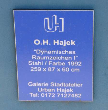Hajek, Prof. Otto Herbert Kaltenbach / Tschechoslowakei 1927 - 2005 Stuttgart - Foto 4