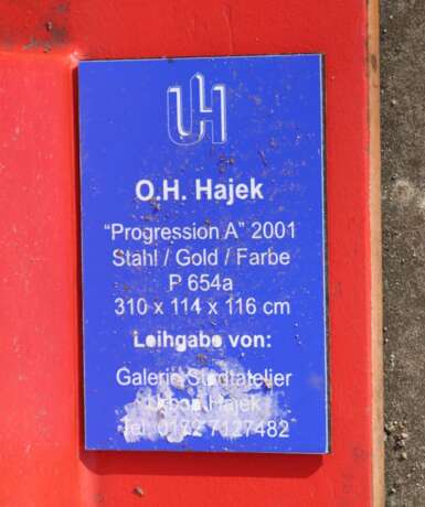 Hajek, Prof. Otto Herbert Kaltenbach / Tschechoslowakei 1927 - 2005 Stuttgart - Foto 6
