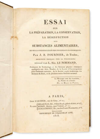 FOURNIER, J.B. & Louis-S&#233;bastien LE NORMAND (1757-1837). - photo 3