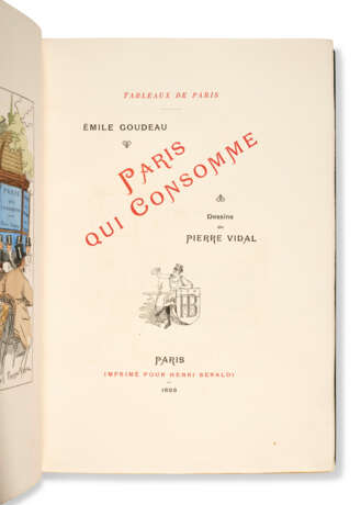 VIDAL, Pierre (1849-?) et GOUDEAU, &#201;mile (1849-1906). - фото 3