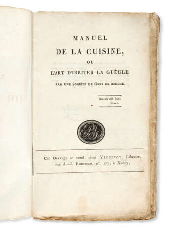 [HENNEQUIN, Nicolas-Fran&#231;ois-Gabriel, vicomte de Curel et de Frenel (1739-1824), attribu&#233; &#224;]. - photo 1