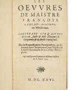 Франсуа Рабле. RABELAIS, Fran&#231;ois (1483 ou 1494-1553).