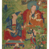 A PAINTING OF TWO ARHATS - photo 1