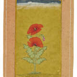 A PAINTING OF AN ORANGE POPPY - photo 2