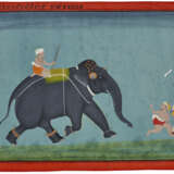 A PAINTING OF THE ELEPHANT CHACHAL GAJ - Foto 1