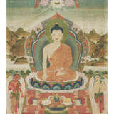 A PAINTING OF BUDDHA - photo 1