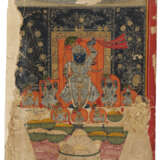 A PAINTING OF SAPT SVARUP KA ANNAKUT UTSAV - photo 1