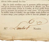 Interessantes Dokument zur Leibrente, Frankreich 18. Jahrhundert - - photo 5