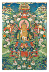 A RARE IMPERIAL PAINTING OF VAJRAPANI