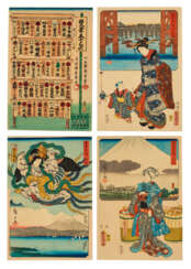 UTAGAWA HIROSHIGE (1797-1858) AND UTAGAWA KUNISADA (1786-1864)