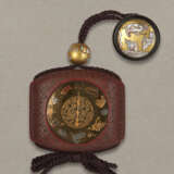 A TWO-CASE LACQUER INRO AND NETSUKE - photo 1