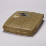 AN INLAID PAULOWNIA WRITING BOX (SUZURIBAKO) - Foto 3