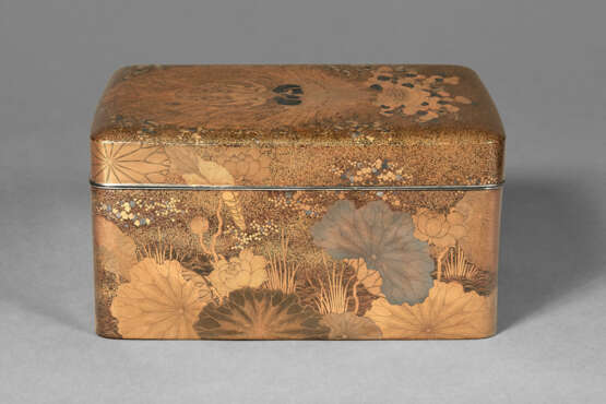 AN IMPORTANT LACQUER SUTRA BOX - Foto 7