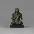A BRONZE SCULPTURE OF KOKI (REAR-GUARD DEMON) - Auction prices