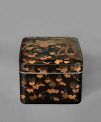 A LACQUER ACCESSORY BOX (TEBAKO)