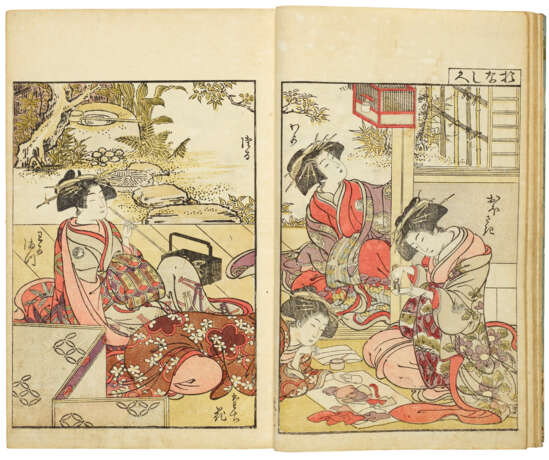 KATSUKAWA SHUNSHO (1726-1792) AND KITAO SHIGEMASA (1739-1820) - фото 7