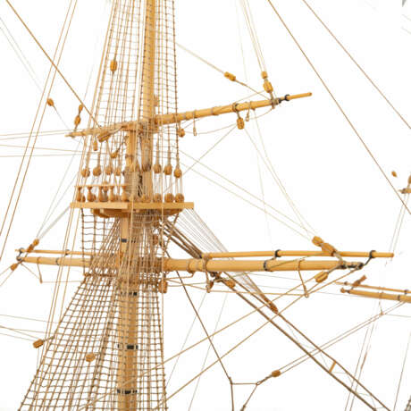 Beeindruckendes Schiffsmodell der Serapis, - Foto 5