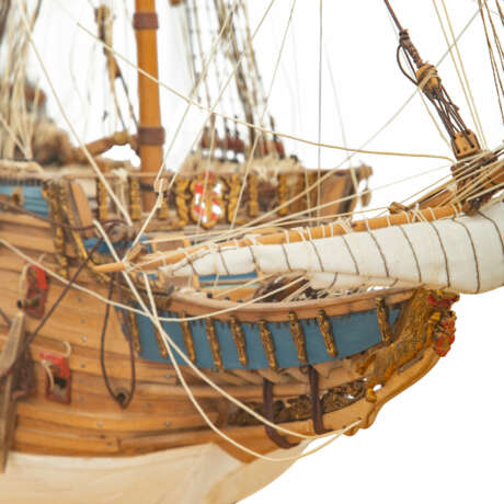 Detailreiches Schiffsmodell der schwedischen Galeone Vasa, - фото 4