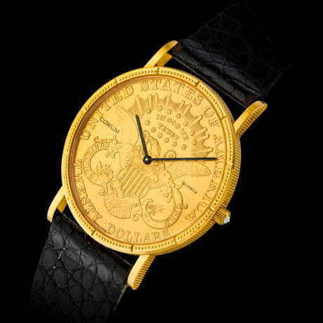 CORUM, UNITED STATES OF AMERICA TWENTY DOLLAR COIN WATCH - Foto 1