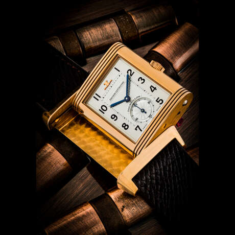 JAEGER LE-COULTRE, LIMITED TO 500 PIECES, PINK GOLD REVERSO TOURBILLON - Foto 1