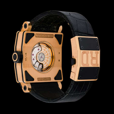 ROGER DUBUIS, LIMITED EDITION OF 28 PIECES, PINK GOLD KING SQUARE - Foto 2