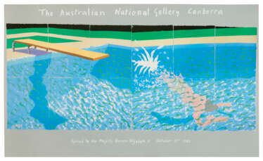 The Australian National Gallery, Canberra, "A Diver"