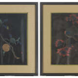 A PAIR OF LACQUER PANELS - Foto 1